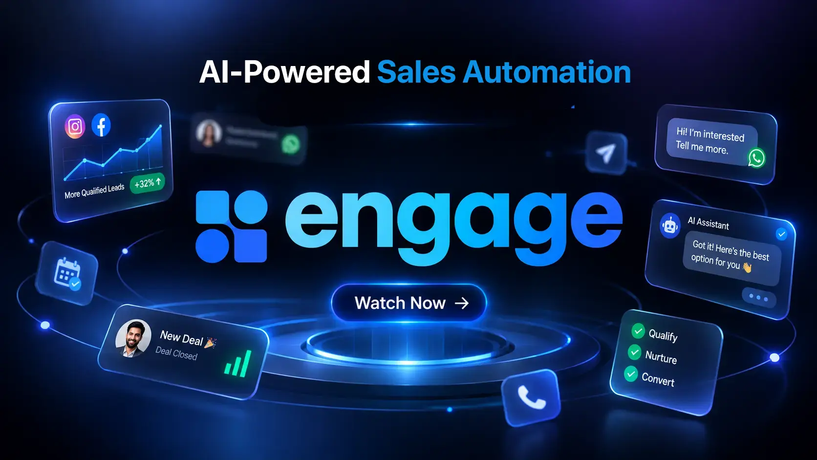 Still from the Engage product demo